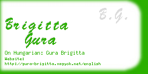 brigitta gura business card